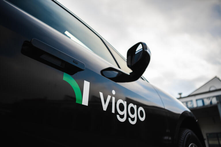 Døren på en Viggo taxa