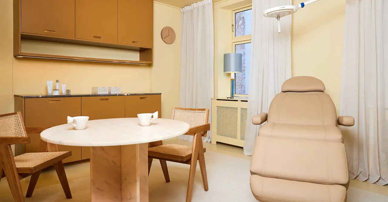Værelse på klinikken
